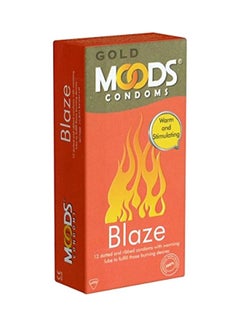 Moods 12-Piece Blaze Condom Set 