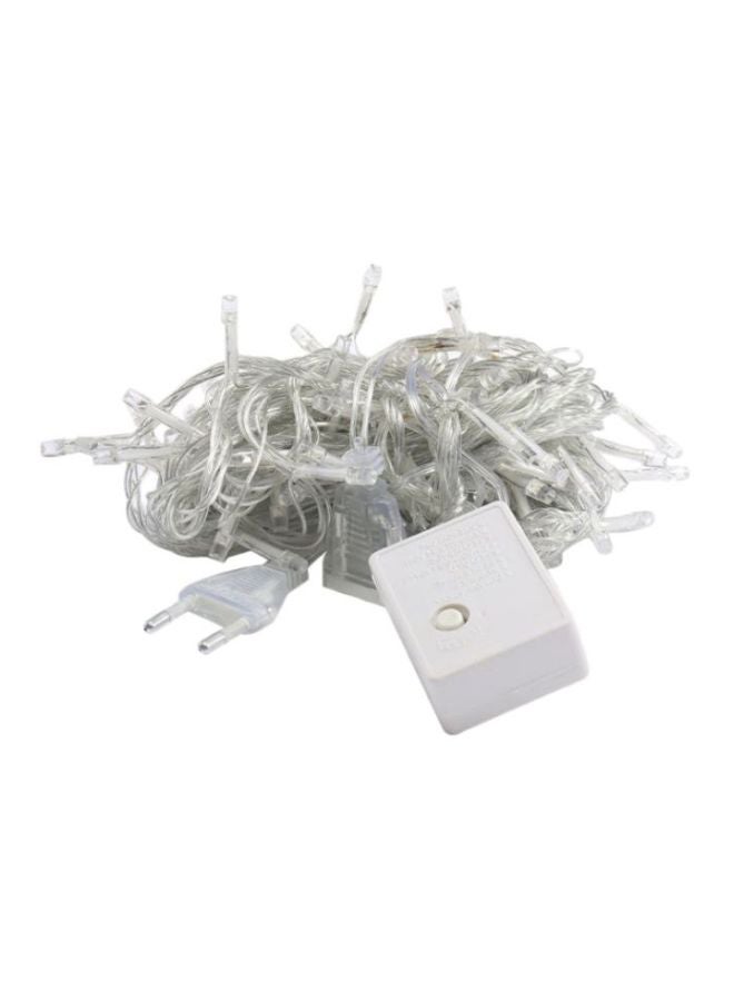 مصباح LED للزينة بشكل سلسلة أبيض 10متر - Image 1