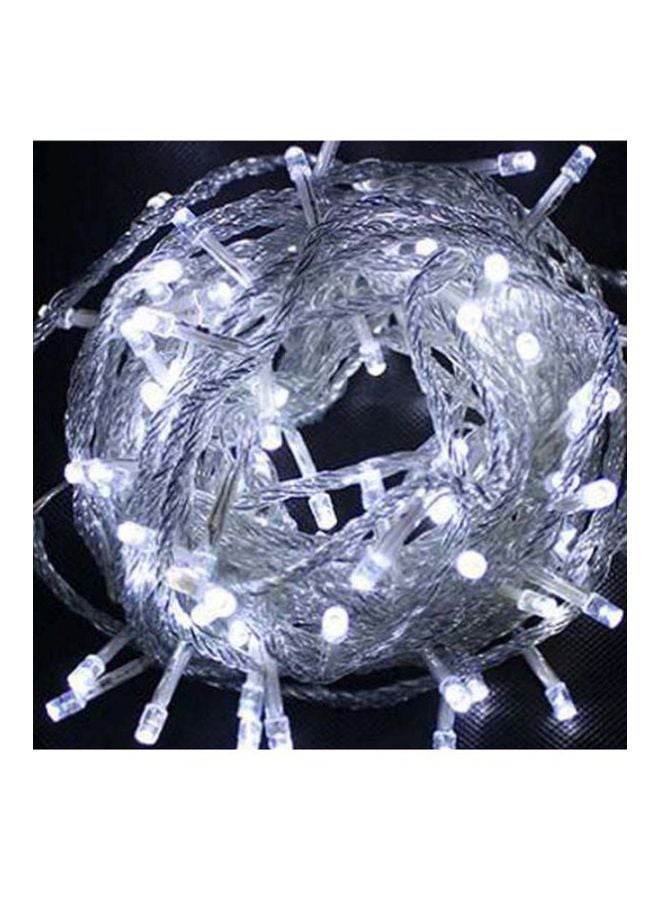 مصباح LED للزينة بشكل سلسلة أبيض 10متر - Image 2