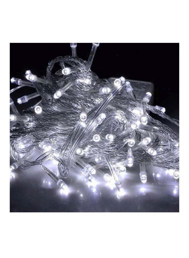 مصباح LED للزينة بشكل سلسلة أبيض 10متر - Image 3