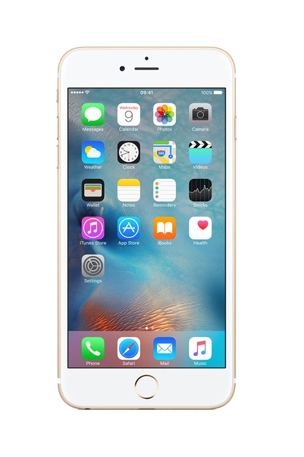 أبل - آيفون 6s بخاصية فيس تايم لون ذهبي وذاكرة سعة 32 جيجابايت مزود بخدمة 4G LTE - Image 1