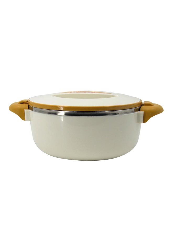 Serving Pot With Lid White 1000ml