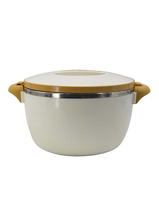 Serving Pot With Lid White 3600ml