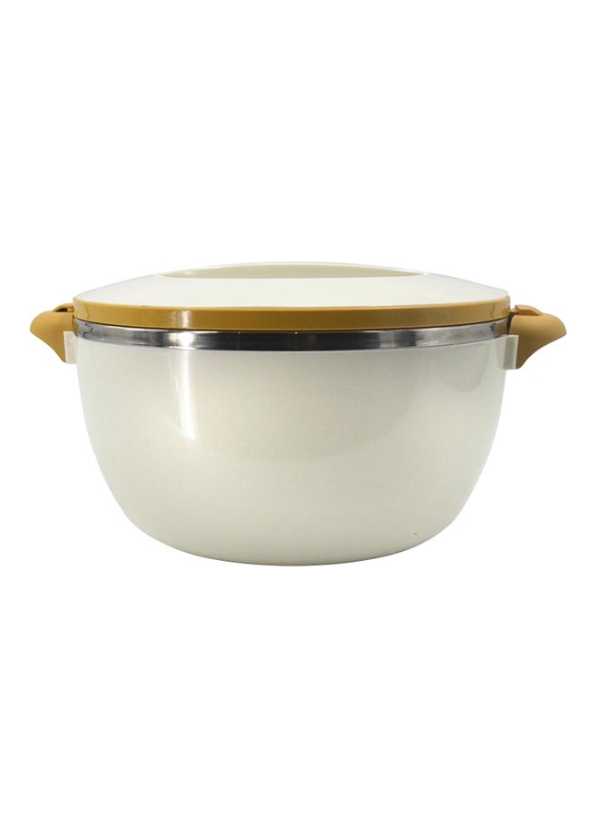 Serving Pot With Lid Cream 6000ml
