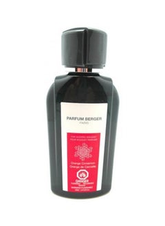 Maison Berger 200Ml/6.76 Fl. OZ Orange Cinnamon Reed Diffuser Refill, Clear 