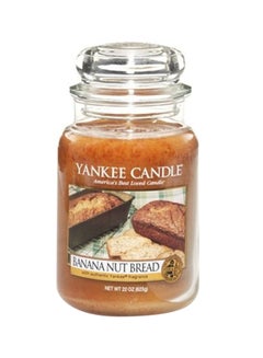 YANKEE CANDLE Banana Nut Bread 22Oz Large Jar Yankee Candle 