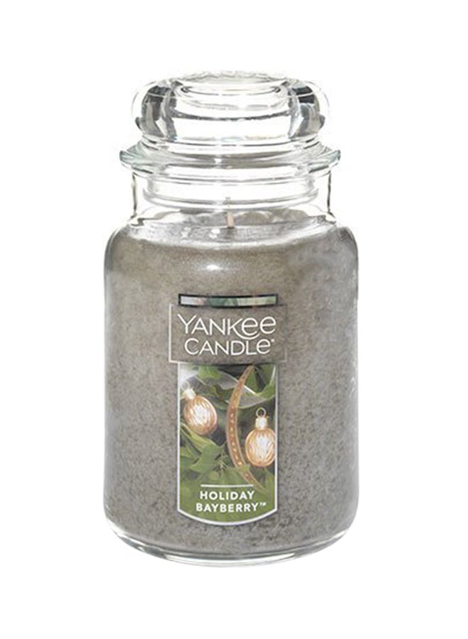 YANKEE CANDLE Yankee Candle Large Jar Candle, Holiday Bayberry  - Image 1