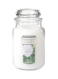 YANKEE CANDLE Yankee Candle Large Jar Candle, White Gardenia 