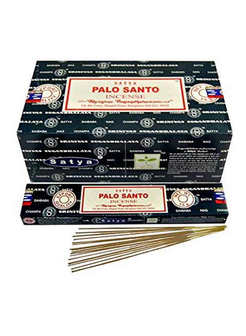 Nag Champa Palo Santo Incense Sticks 12Packs X 15Grams 1