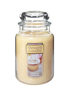 YANKEE CANDLE Yankee Candle Large Jar Candle, Vanilla Cupcake 