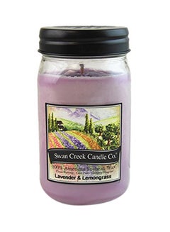 Swan Creek Candle Lavender And Lemongrass 24 OZ Candle 