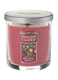 YANKEE CANDLE Yankee Candle Red Apple Wreath Small Single Wick Tumbler Candle, Festive Scent 