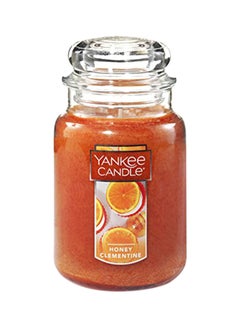 YANKEE CANDLE Yankee Candle Large Jar Candle, Honey Clementine  - Image 1