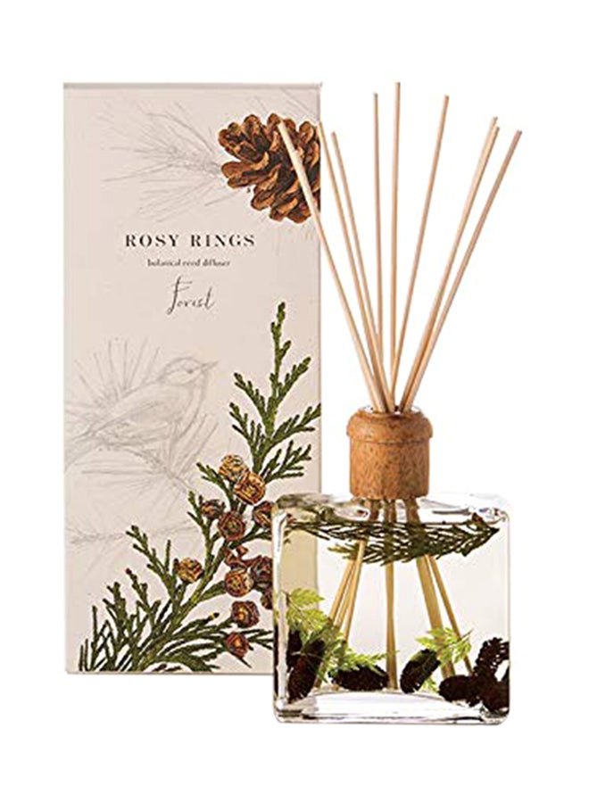 Rosy Rings Botanical Reed Diffuser, Forest 