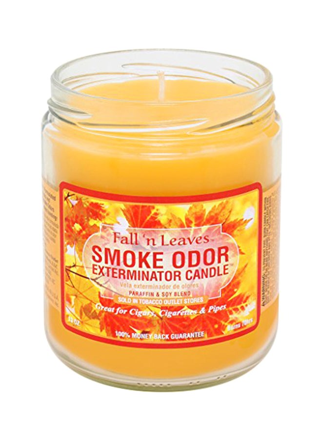 Smoke Odor Exterminator 13Oz Jar Candles Fall N Leaves, 1 