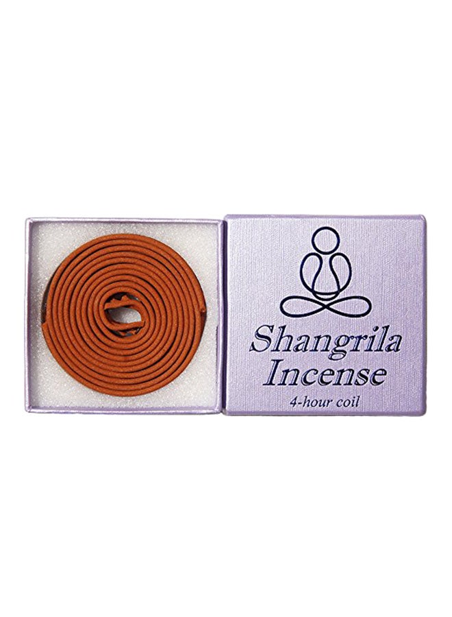 Bosen Incense Shangrila Incense 12 Piece 4 Hour Coil 100% Natural H003T