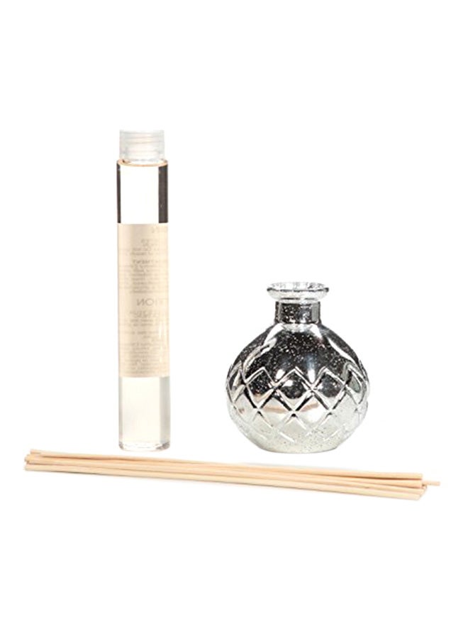 هوسلي فواحة زيت عطري للعلاج برائحة اللافندر مع زجاجة من السيراميك متعدد الألوان مقاس 3.54×4.72×10.24 بوصة - Image 1