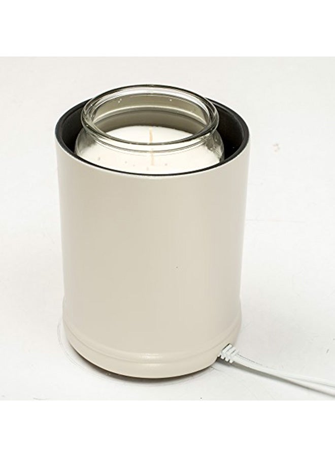 Elanze Designs - You are Braver Stronger Smarter Ceramic Stoneware Electric Jar Candle Warmer Multicolour 8.1X6.5X6.5 inch - Image 1