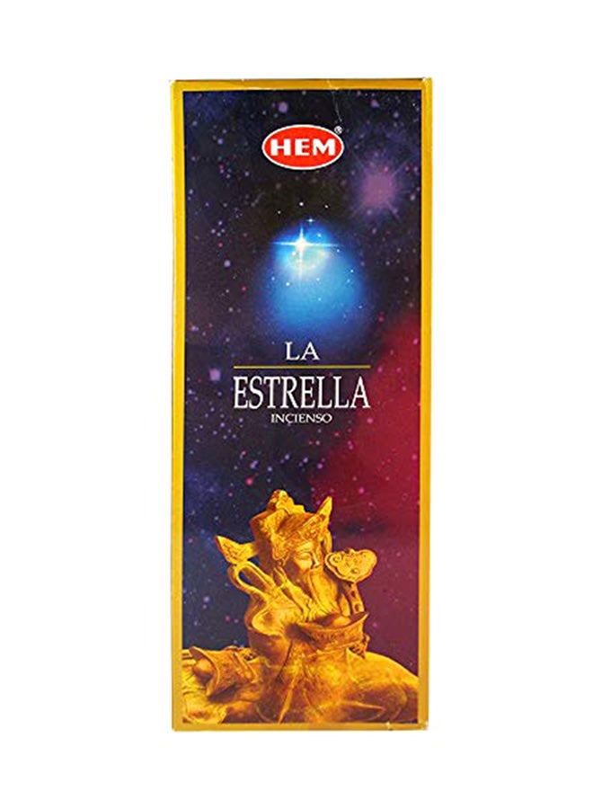 HEM The Star Box Of Six 20 Stick Tubes Hem Incense 