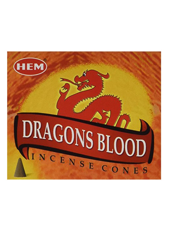 HEM Dragons Blood Case Of 12 Boxes, 10 Cones Each Hem Incense From India - Image 1