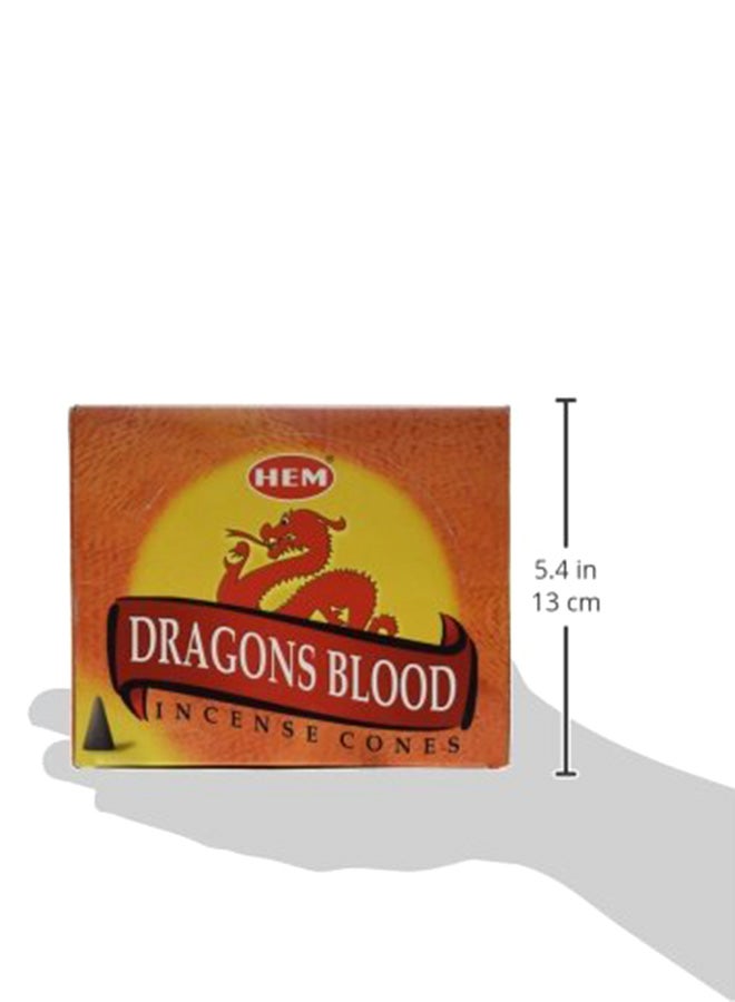 HEM Dragons Blood Case Of 12 Boxes, 10 Cones Each Hem Incense From India - Image 2