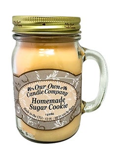 Our Own Candle Company Our Own Candle Company Homemade Sugar Cookie Scented 13 Ounce Mason Jar Candle 