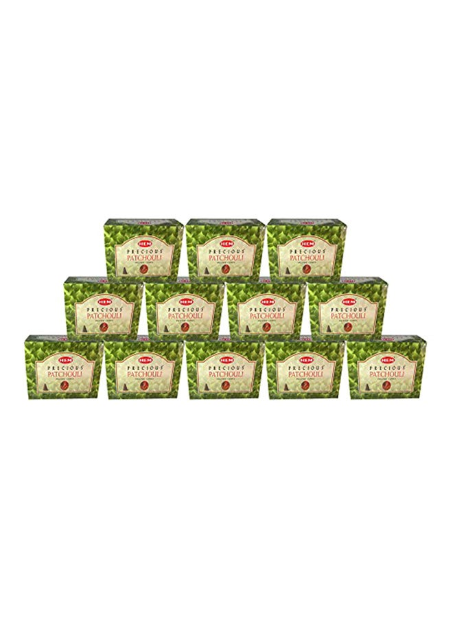HEM - Precious Patchouli Case Of 12 Boxes, 10 Cones Each Hem Incense From India - Image 1