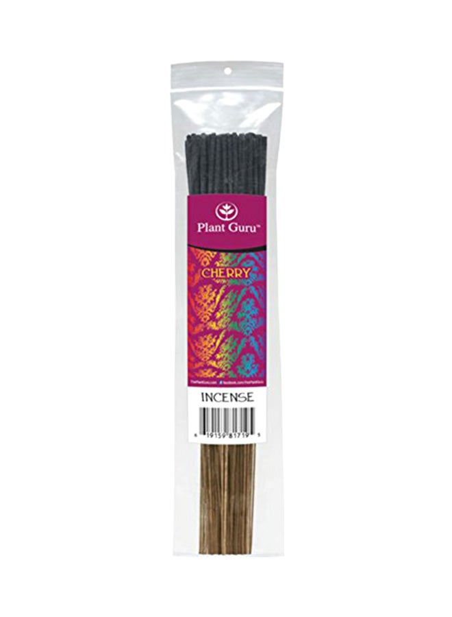 Plant Guru Cherry Incense Sticks 185 Grams 10.5 Inches Long Multicolour 10.5X2X2 inch 