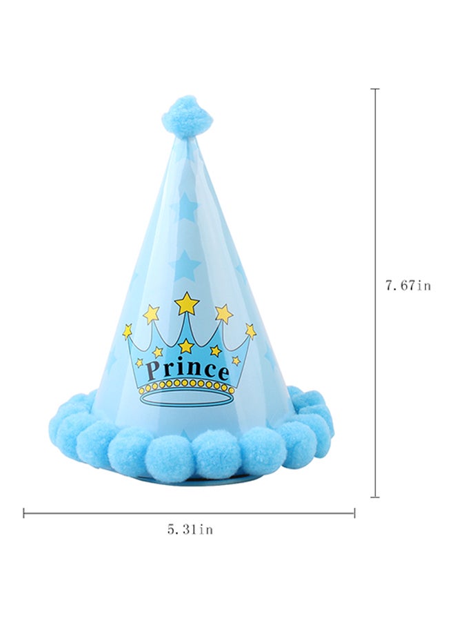 Generic Pet Birthday Bandana Triangle Scarf And Hat Doggie Party Accessories Blue - Image 2