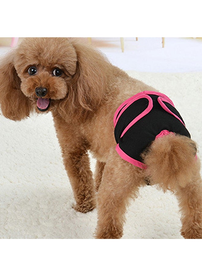 Dog Underwear Diapers Pant With Fastener Strap Black - Image 2