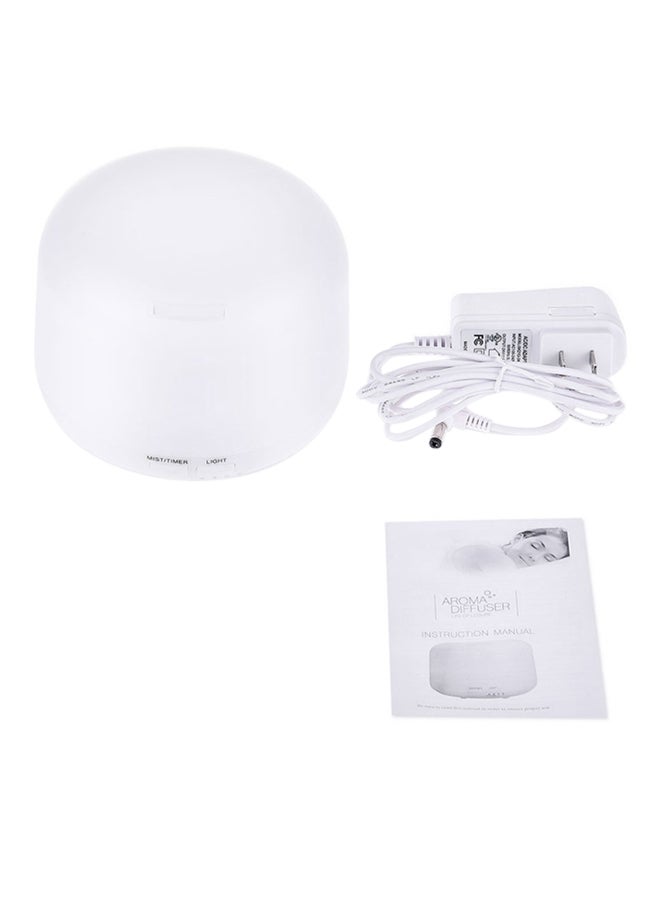 Ultrasonic Electric Essential Oil Aroma Diffuser White - Image 1