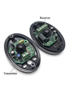 Generic Photoelectric Infrared Detector Alarm Barrier Sensor Black  - Image 2