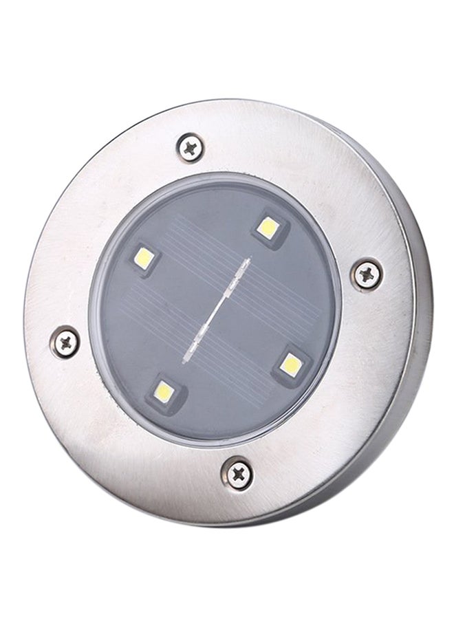 4-Piece LED Solar Light Lawn Lamp Blue 0.594kg - Image 2