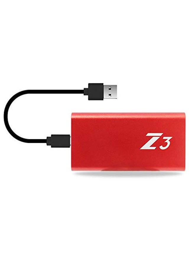 Z3-1TB 3D MLC NAND Portable SSD Type C With USB3.1 Gen1 1.0 TB