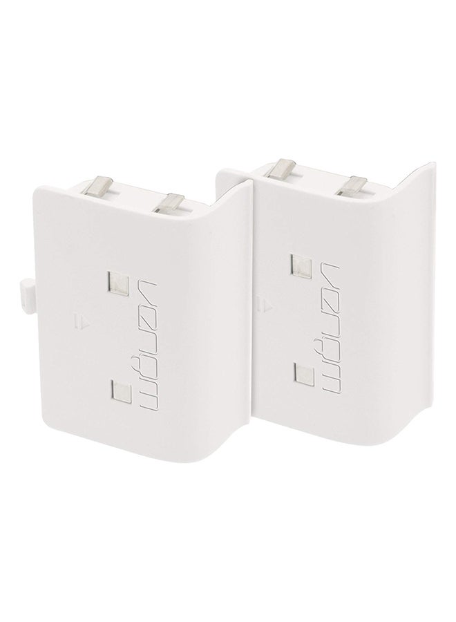 Venom Twin Docking Station for Xbox One with 2x Rechargeable Battery Pack - White - Image 2