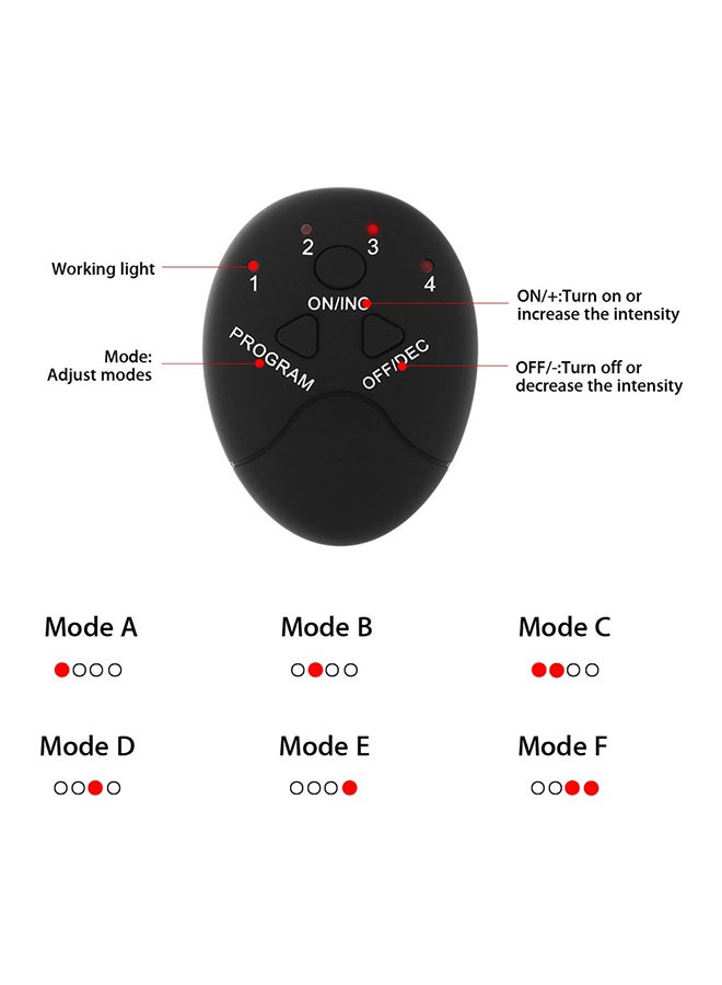 جهاز تمرين الأرداف الكهربائي الذكي أسود - Image 3