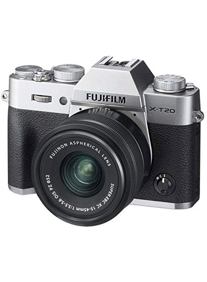 FUJIFILM - X-T20 24.3 MP Mirrorless Digital Camera With 15-45mm Lens Kit - Image 1