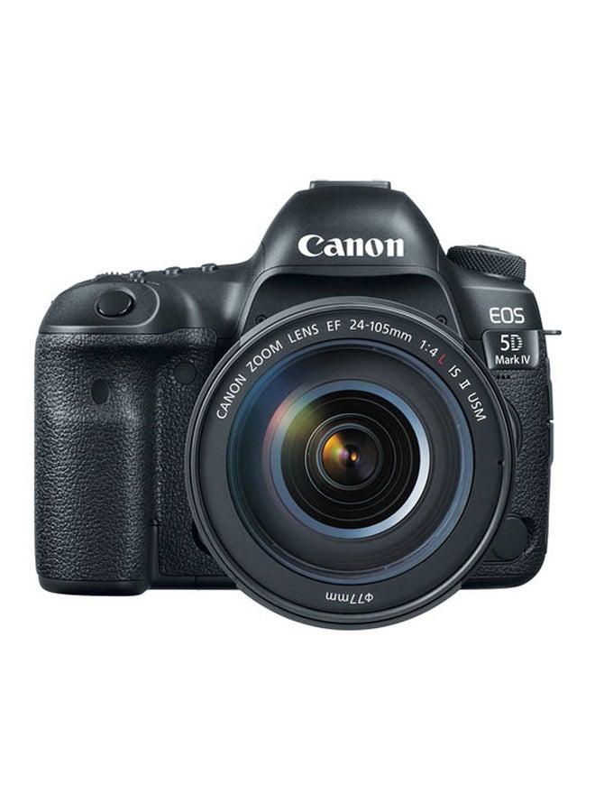 Canon - EOS 5D Mark IV DSLR With EF 25-105mm f/4 L IS II USM Lens 30.4 MP,LCD Touchscreen, Built-In Wi-Fi And GPS Geotagging Technology - Image 1