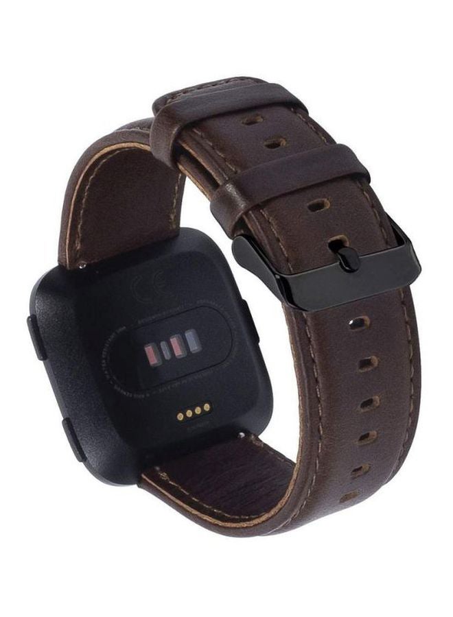 Remson Replacement Band For Fitbit Versa Dark Brown  - Image 5
