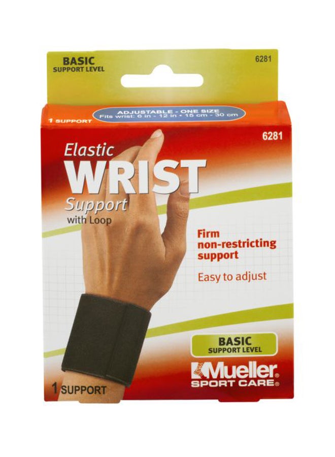 Mueller Elastic Wrist Support With Loop - One Size One Size - Image 2