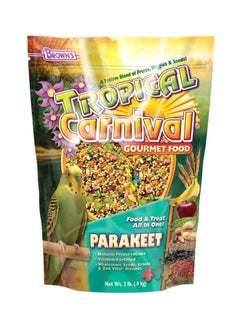 BrOwns Tropical Carnival Gourmet Parakeet Bird Food 0.9kg 