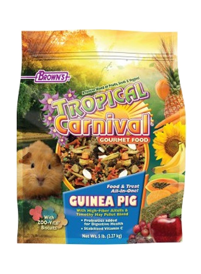 براونز Tropical Carnival Gourmet Guinea Pig Food 2.27kg 