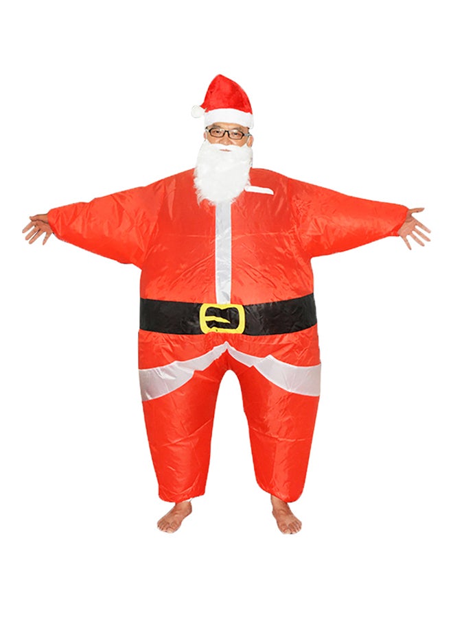 Inflatable Full Body Santa Claus Costume Suit - Image 1