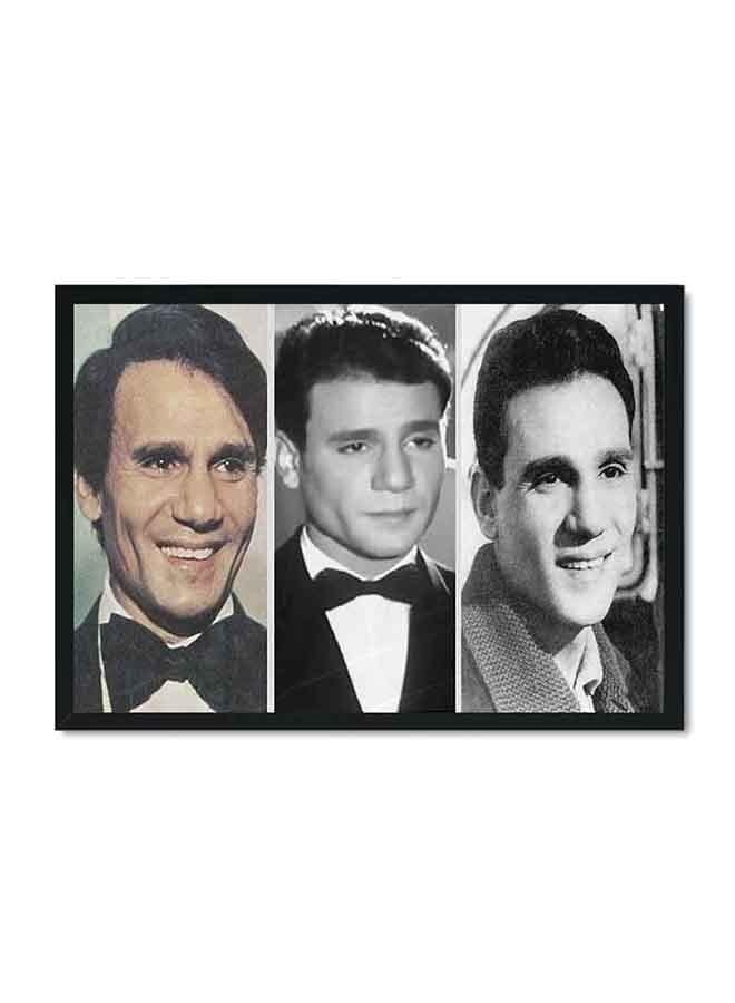 لوحة صورة فنية بإطار لديكور الحائط متعدد الألوان 32 x 22 x 2سم - Image 1