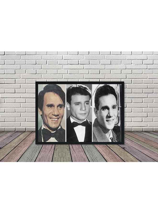 لوحة صورة فنية بإطار لديكور الحائط متعدد الألوان 32 x 22 x 2سم - Image 2