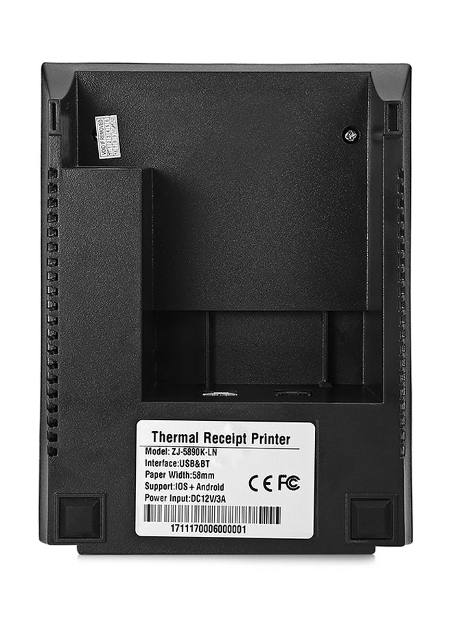 zjiang Bluetooth Wireless Portable Thermal Printer Receipt Machine Black - Image 2