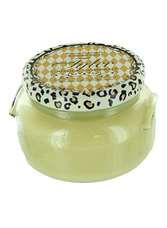 Tyler Candle Prestige Collection Two Wick Pineapple Crush Scented Candle Neutral 4x6x6inch