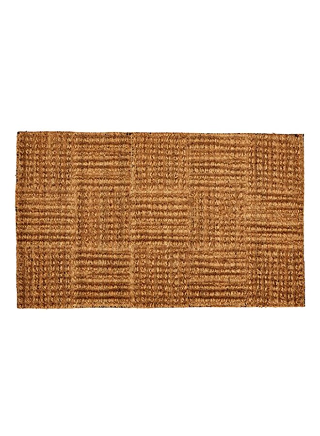 Low Clearance Doormat Brown 0.25X18X30inch