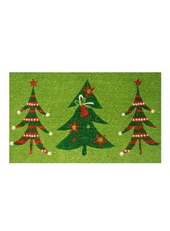 Home & More Christmas Theme Doormat Green 0.6x17x29inch 