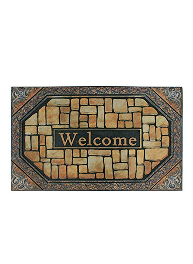 Waroom Home Waterproof Doormat Multicolour 0.3x30x18inch - Image 1